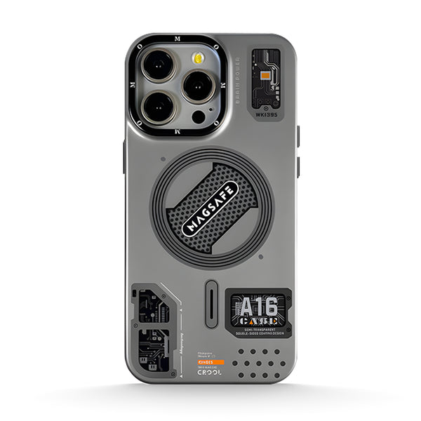 Metallic Gray - iPhone Case