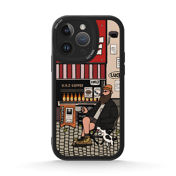 Street Beard - Classic Black - iPhone Case